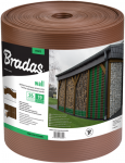 Tvoros juosta Bradas Solid, 19cm x 26m, 1200g/m2, ruda