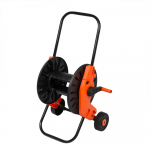Žarnos vežimėlis Bradas CLEVER REEL Juodas Line, 1/2" 60m žarnai