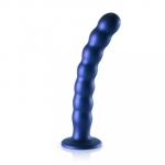 Ouch By Shots Ouch! Beaded Silicone Intimate Machine 20.5cm Metallic Suction Base