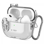 Apple AirPods Pro 1 / 2 Tech-Protect Slim Hook Clear dėklas jūsų ausinėms skaidrus