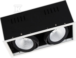 Ledvance Įleidžiamas &scaron;viestuvas MULTI 2x30W 4000K FL WT/BK