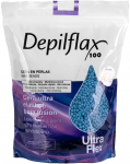 Activeshop Mėlyna Depilflax Ultraflex Mėlyna &ndash; profesionalus vegani&scaron;kas depiliacinis va&scaron;kas perliukais (1kg)