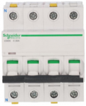 Schneider A9F04720 automatinis jungiklis 3P+N C 20A 6kA AC iC60N-C20-3N A9F04720
