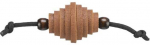 Rotaļlieta kaķiem : Trixie CityStyle rugby with rope, felt/wood, 13 cm
