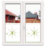 Dekoratyvinė balta matinė lipni plėvelė DECO45