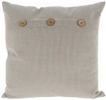 Home Styling Collection Dekoratyvinė pagalvė su didelėmis sagomis, 45 x 45 cm