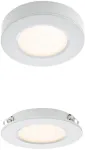 3W LED įleidžiamas/pavir&scaron;inis &scaron;viestuvas MT 142 LED, baltas, 4000K