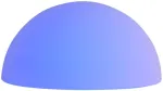 3W LED pastatomas lauko &scaron;viestuvas BLOB, baltas, RGB, IP65, tiekiamas su nuotolinio valdymo pulteliu, 90170
