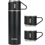 Floria ZLN0743 Thermos bottle with 2 cups 500ml
