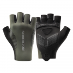 Rockbros cycling pir&scaron;tinės spring/summer/autumn, short fingers, size: XL - žalios spalvos