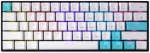 Klaviatūra mechaniczna Delux KM36 RGB balta ir mėlyna