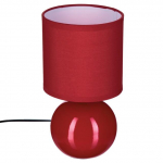 Atmosphera Lamp Baltas naktinis &scaron;viestuvas Boule, dekoratyvinis ap&scaron;vietimas su gaubtu ir keraminiu pagrindu E14