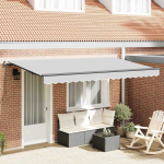 Markizės rėmas Antracitas 4 x 2 m metalas