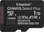 Atminties kortelė KINGSTON 1 TB mikrofoninė SDXC atmintinė &bdquo;Canvas Select Plus&ldquo;