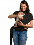 Boba Nosida Chusta do noszenia dziecka BOBA Wrap - juoda