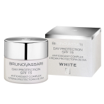 Bruno Vassari Baltas Apsauga nuo saulės Day Kreminis For Face SPF 15, 50 ml
