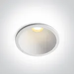 12W LED įleidžiamas &scaron;viestuvas, baltas, 3000/4000/5000K, 50&deg;, 10112D/W/V