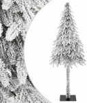 Dirbtinė Kalėdų eglutė s stovu Balta 86 x 86 x 210 cm