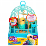 Mix Interaktyvus žaislinis pauk&scaron;čiukas Little Live Pets My Really Real Bird & Cage Indie
