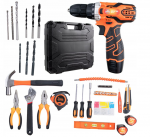 Universalus MS-733 akumuliatorinis įrankių rinkinys Happy people M-47