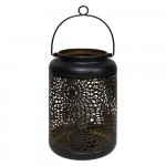 Artflow Dārza Laterna ar LED uz baterijām, 15x15x22cm, melna