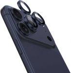 Benks Apsauginis stiklas Glass Warrior Lens Protector on camera skirtas Apple iPhone 17 Pro/17 Pro Max (lens 3 vnt) mėlynas