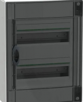 Schneider LVSXR213 PrismaSeT XS 2x13 PSXS-2-13-NT-P skirstomasis skydas, montuojamas pavir&scaron;iuje, skaidrios durys, IP40 IK09 LVSXR213