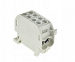 Incobex Elplast ENE-00506 Vienpolis gnybtų blokas ZGX 1x25/2x16 mm2 pilkas (Al/Cu) ENE-00506