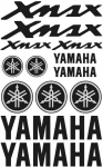 Yamaha Xmax Edition motociklo lipdukų rinkinys