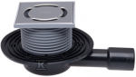 Trapas HL90Pr su NP grot., 123 x 123 x 57 mm, DN50/40, horizontalus