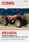 KNYGA Intertec Publishing Corporation Honda TRX300/Fourtrax 300 & TRX300FW/Fourtrax 300 4x4 (1988-2000) Clymer Repair Manual