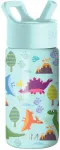 Gertuvė Summit su dvigubo liejimo dangteliu 14oz, BDN | Mėlynas dino