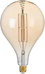 8W LED dekoratyvinė lemputė, gintaro sp., E27, 2500K