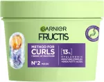 Garnier Fructis Method Skirtas garbanotiems plaukams kaukė garbanotiems plaukams, 370 ml
