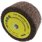 Glob Cilindrinis puodelio formos &scaron;lifavimo diskas 100x50mm su M14 sriegiu i&scaron; neaustinės medžiagos (GLOB-SG-10050M14-MEDIUM)