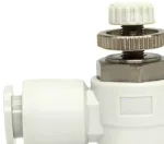 SMC PNEUMATIK vienkryptis droselis 1/8 &Oslash;4 Tipas: AS2201F-01-04S