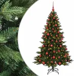 Dirbtinė kalėdinė eglutė su rutuliuku 240 cm 300 LED