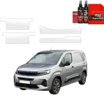 GrizzGlass Bespalvė apsauginė plėvelė BodyShield slenksčiams skirti Opel Combo Cargo (2018-2026) [4w1] (GRZ22473)