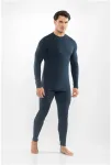 Apatiniai drabužiai vyri&scaron;ka VIKING Meriboo Man Set Merino tamsiai mėlyna M