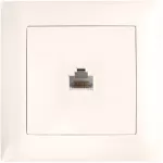Toolight Rj45 Lizdas Su Rėmeliu Oste Jnh010-s rusvai gelsvas