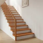 Laiptų pakopos 4 vnt. 70 x 25 x 2 cm &Scaron;viesiai rudas