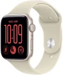 I&scaron;manusis laikrodis Apple Watch SE 3 44mm Starlight/Sand Band M/L (MJL54ET/A)