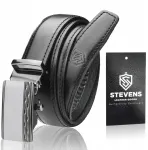 Odinė vyri&scaron;ka automatinė diržas Stevens 110cm 5c Q3