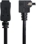 Mini Usb 5p 90&deg; kampu įstrižas prailginimo laidas, 20 cm
