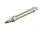 Pneumat System Apvalus cilindras Iso6432 16x160 pneumatinis amortizavimas