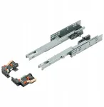Baldinė pilno i&scaron;traukimo push-open bėgelis su 3d reguliavimu 250 mm - Cb80ts Amix