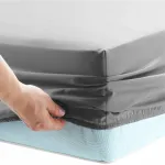 Paklodė su guma 100% medvilnė 90x200 + 25