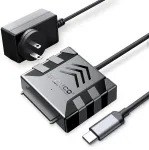 Orico Usb-c į Sata Iii Adapteris 3.5" Hdd/ssd, 12v2a maitinimas