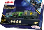 M&auml;rklin start up pradinis rinkinys "batman", 29828, modelinis geležinkelis, H0 vėžė, lokomotyvo pradinis rinkinys, vagonas, bėgiai ir valdymo blokas