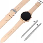 Laikrodis Universalus odinis laikrodžio dirželis smartwatch 20mm įvairių spalvų oda